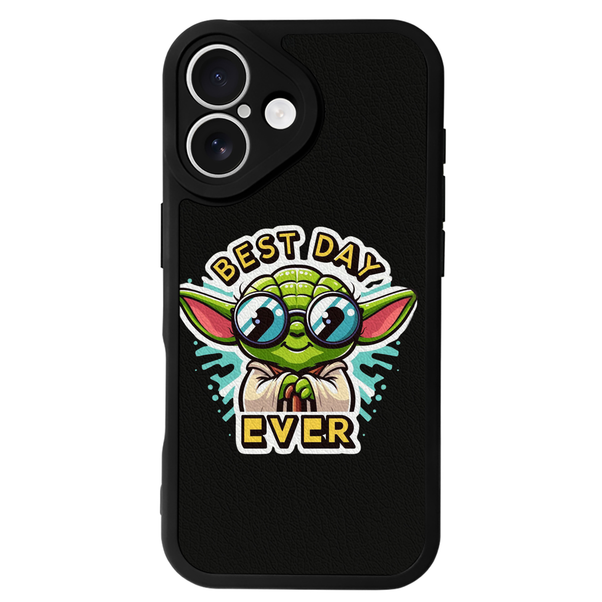 （画像用） スター・ウォーズ Star Wars 【iPhone 16シリーズ対応】シリコンスマホケース（レザー調） 材質：シリコン